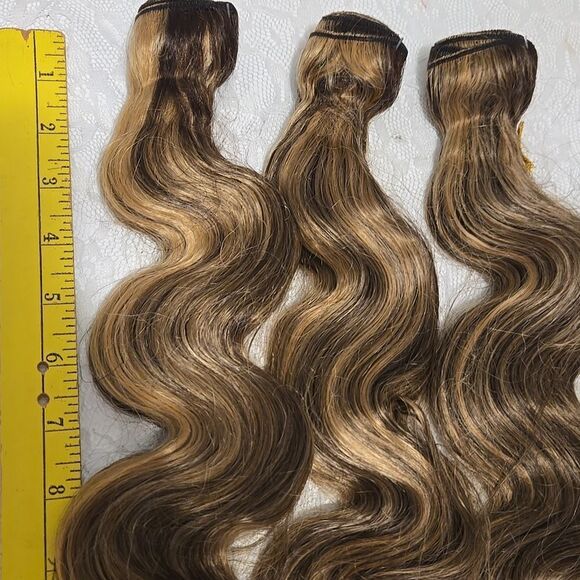 5 Mix  bundles Vila body wave   100% Human Hair extensions - Picture 5 of 13